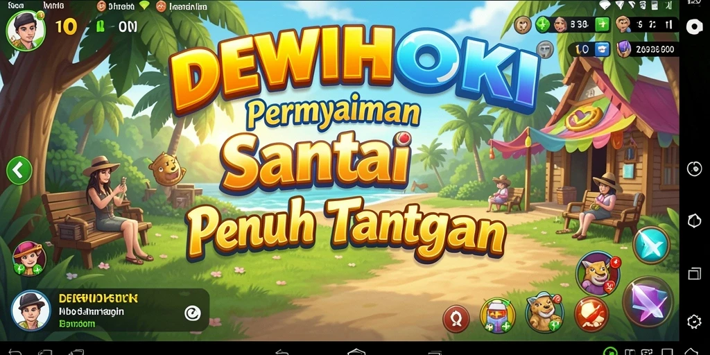 Screenshot gameplay DEWIHOKI saat menyelesaikan misi.
