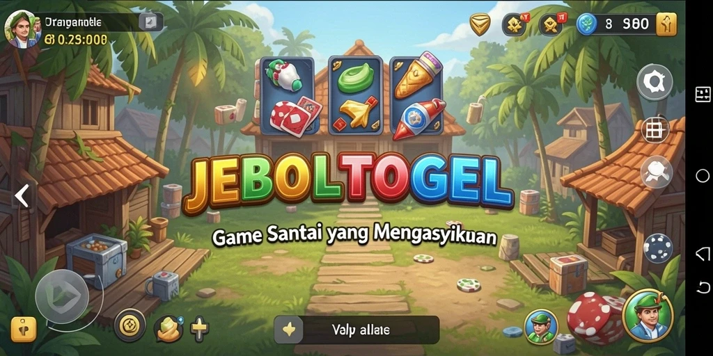 Tampilan gameplay JEBOLTOGEL yang seru dan mengasyikkan.