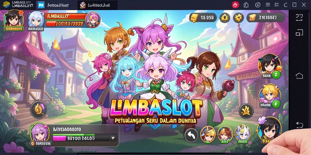 Tangkapan layar menunjukkan aksi seru dalam gameplay Anime.