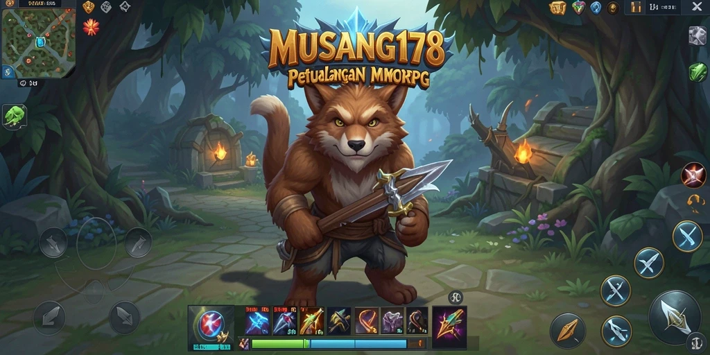 Tangkapan layar gameplay yang menarik dari MUSANG178 dengan aksi petualangan.