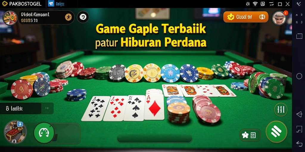 Tampilan gameplay PAKBOSTOGEL yang menarik dan seru.