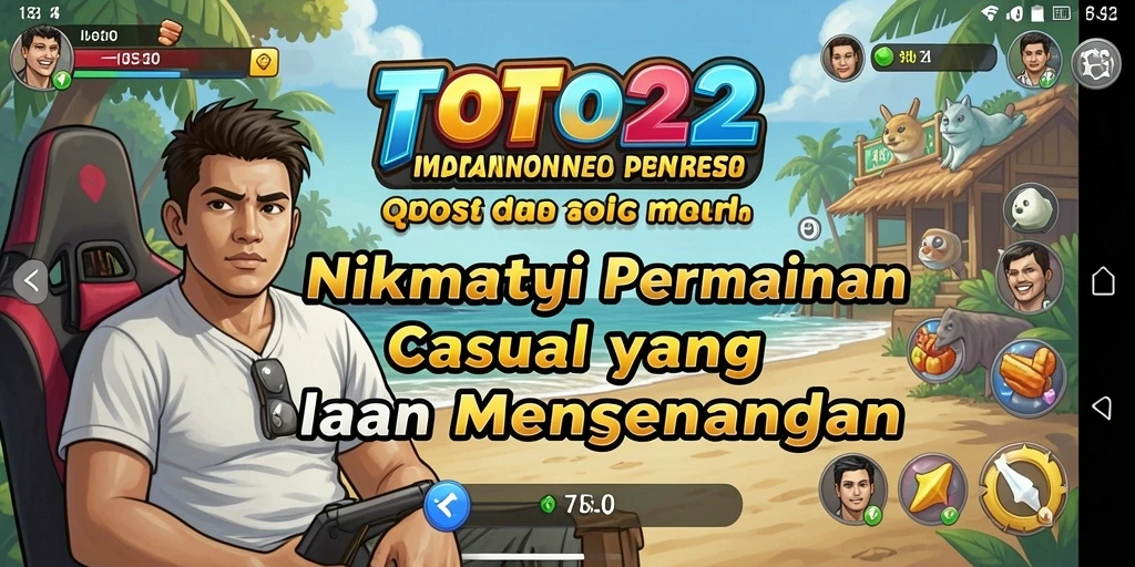 Tampilan screenshot TOTO22 menunjukkan gameplay seru dan interaksi antar pemain.