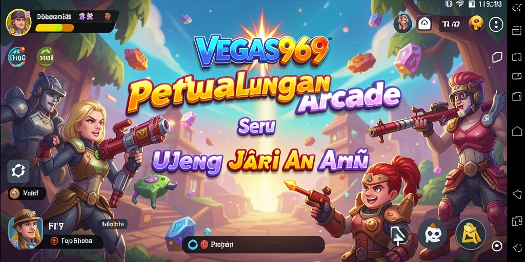 Tampilan gameplay seru dari VEGAS969 yang penuh aksi.