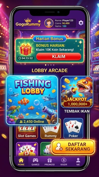 Halaman unduh aplikasi dengan informasi lengkap dari gogorummy.